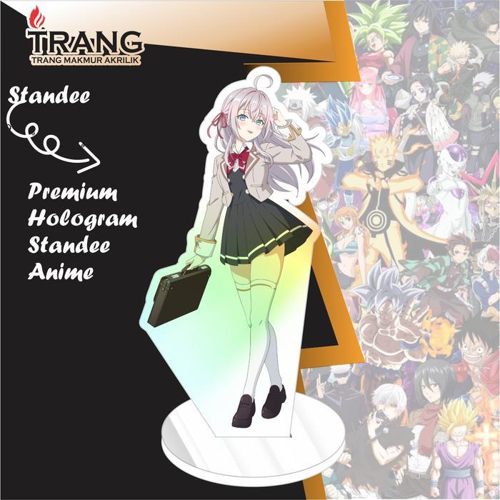 Standee Figure Akrilik Premium Hologram Anime Mix / Standing Action figure Acrylic Premium Hologram 