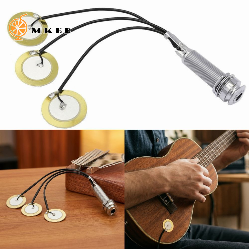 MKEB Contact Piezo Pickup, Contact Pickup 3 trong 1 & 2 trong 1 Piezo Pickup Transducer, Micro Conta