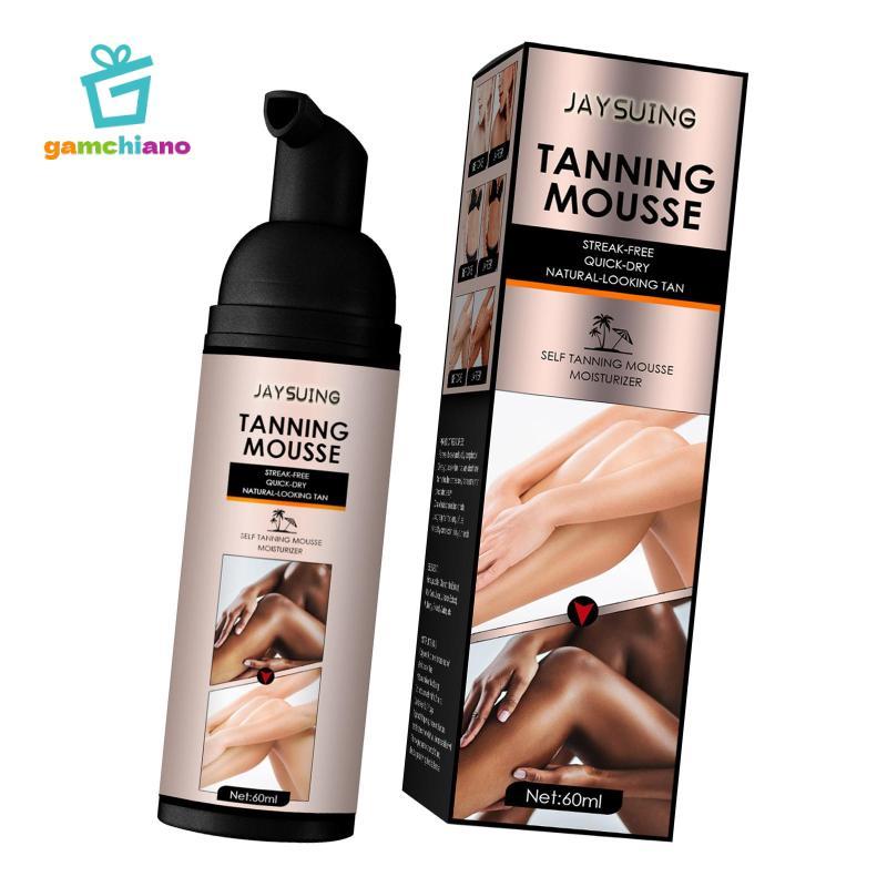 Xịt tự dưỡng da tự nhiên 60ml Self Tan Mousse Bronzer Body Bronzer cho cơ thể mùa hè