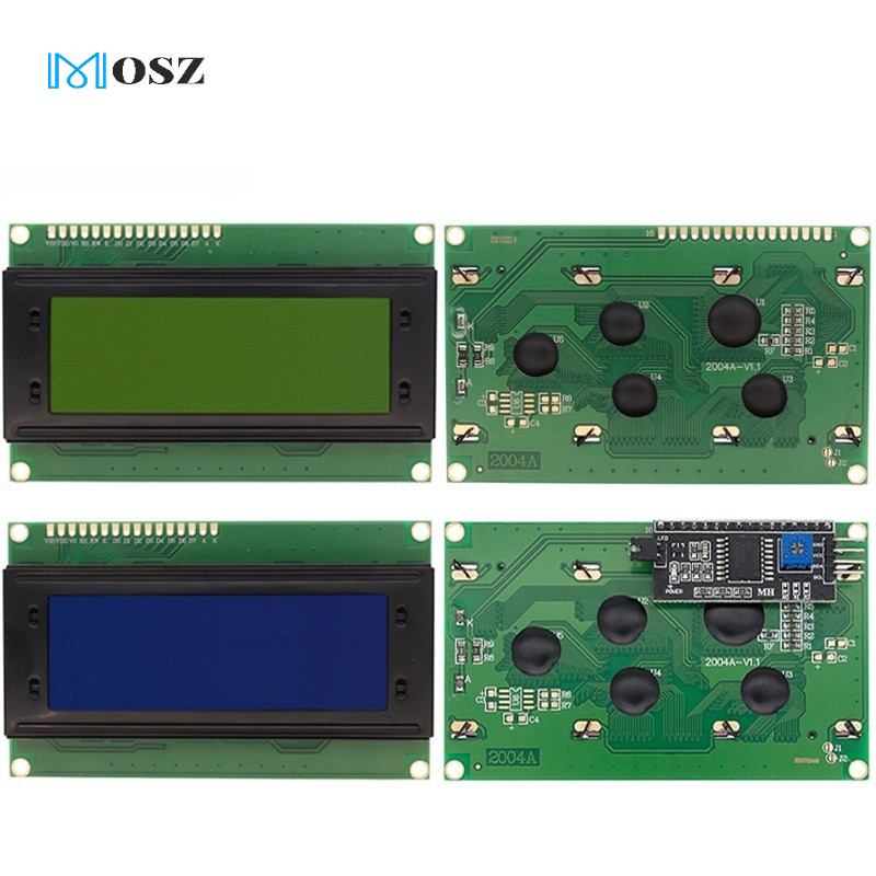 Mô-đun LCD 20x4 2004 Mô-đun LCD có đèn nền LED xanh / vàng xanh Nhân vật trắng