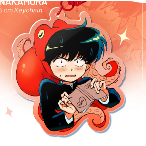Nakamura Kun - Colored Edge Acrylic Keychain NANG DECOR SHOP