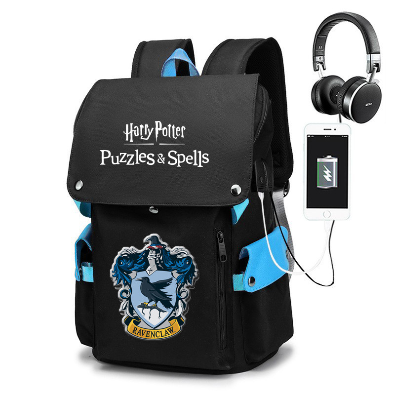 7.26-HarryPotter HarryPotter Hàng hóa Thiếu niên Học sinh Ba lô đi học Ba lô dung tích lớn