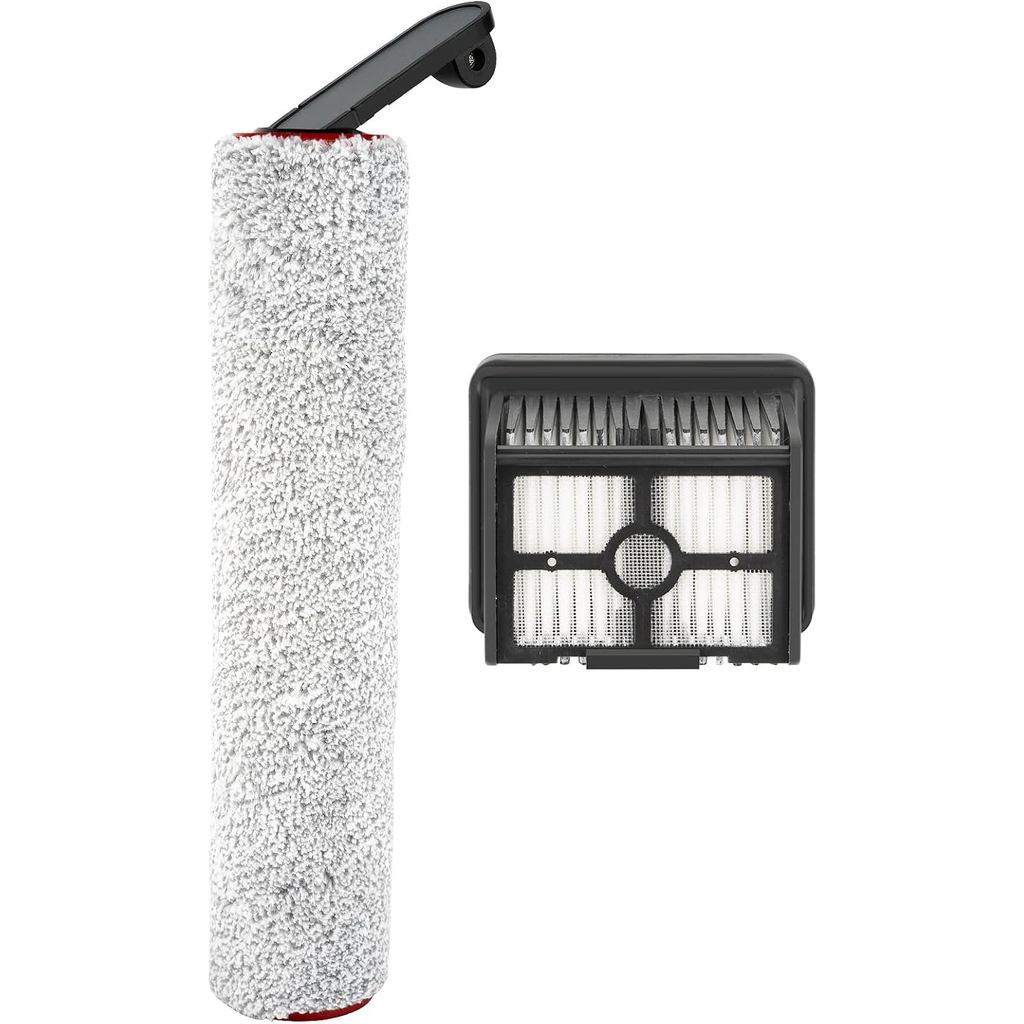 (2 Gói) Con lăn bàn chải thay thế H12 Pro và bộ lọc HEPA Tương thích với máy hút bụi khô và ướt khôn