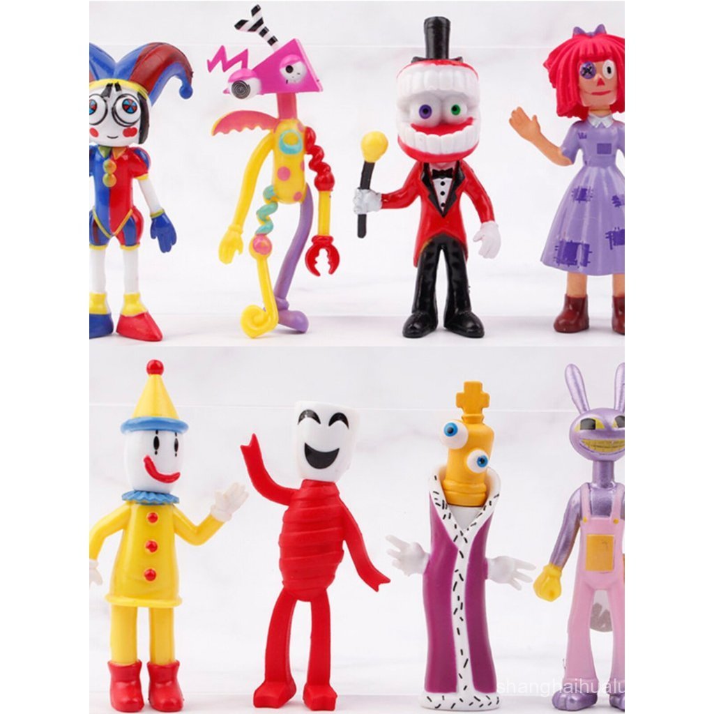 Số ma thuật xiếc Đồ chơi làm bằng tay jax jax Pamoni Joker Hàng hóa Đồ trang trí Búp bê Búp bê
