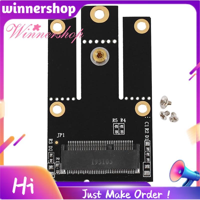 Mới M.2 NGFF Sang Mini PCI-E (PCIe + USB) Adapter Cho M.2 Wifi Bluetooth Không Dây Thẻ Wlan AX200 92