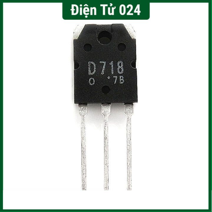 Sò Âm Thanh D718 TO-247 TRANS NPN 8A 120V hàng mới tiện lợi