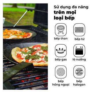 Lodge - Chảo gang - 26.04cm giữ và phân phối nhiệt hoàn hảo sử dụng được trên mọi loại bếp