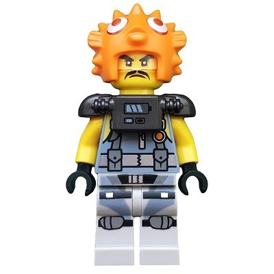 Private Puffer The Ninjago Movie minifigures - njo0439 - Nhân vật người cá