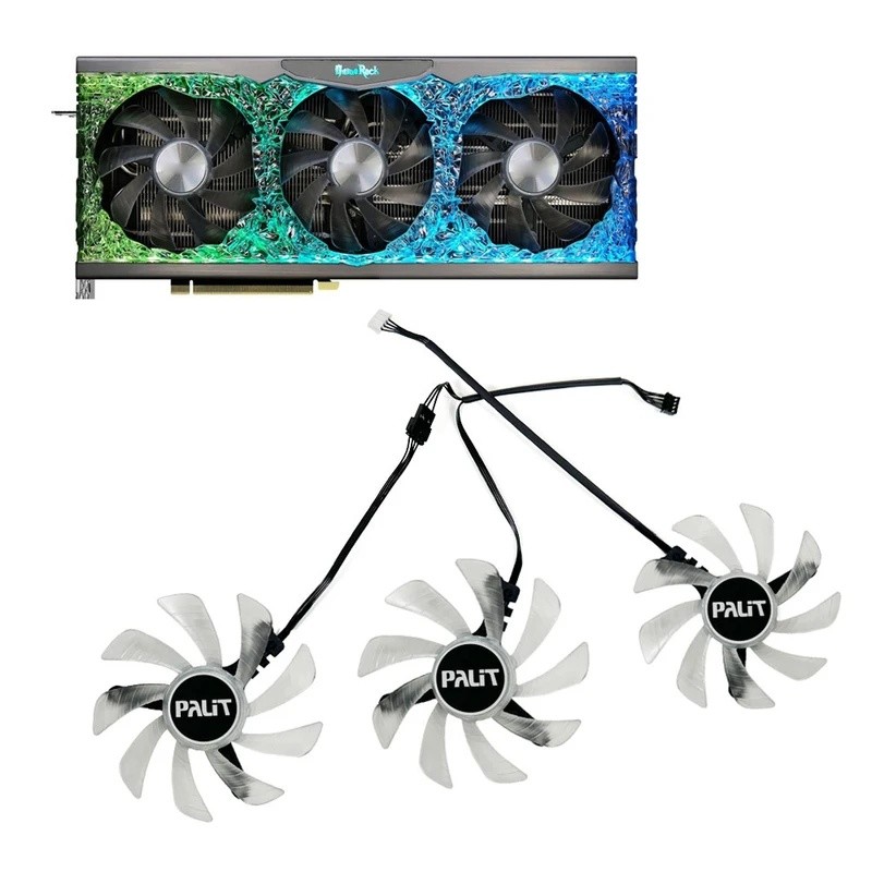 * Làm Mát 90MM TH9215B2H RTX3070 RTX3080 RTX3090 Quạt Card Video Cho Palit RTX 3090 3080 3070 3090Ti