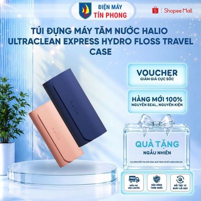 Túi đựng máy tăm nước Halio UltraClean Express Hydro Floss Travel Case - Không bảo hành