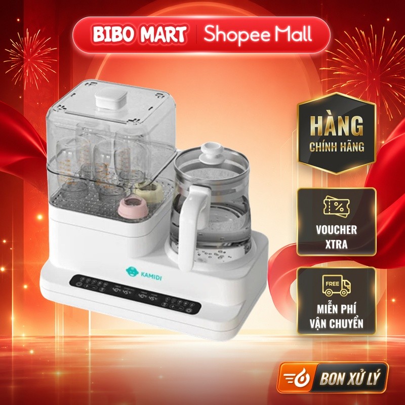 [KOL] Máy Hâm Sữa Tiệt Trùng Đa Năng Kamidi Speed 2 - Bibomart