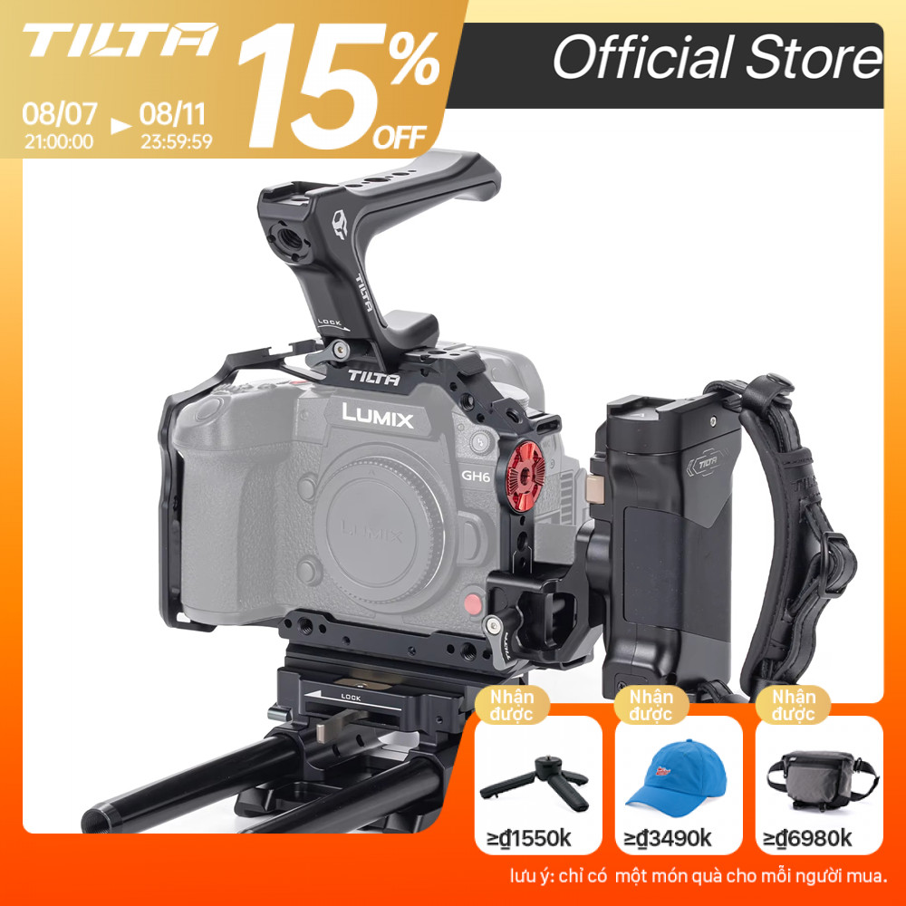 Lồng máy ảnh TILTA cho LUMIX GH6 GH7 Panasonic GH7 / GH6 TA-T15 SLR Micro Phụ kiện máy ảnh đơn Bảo v