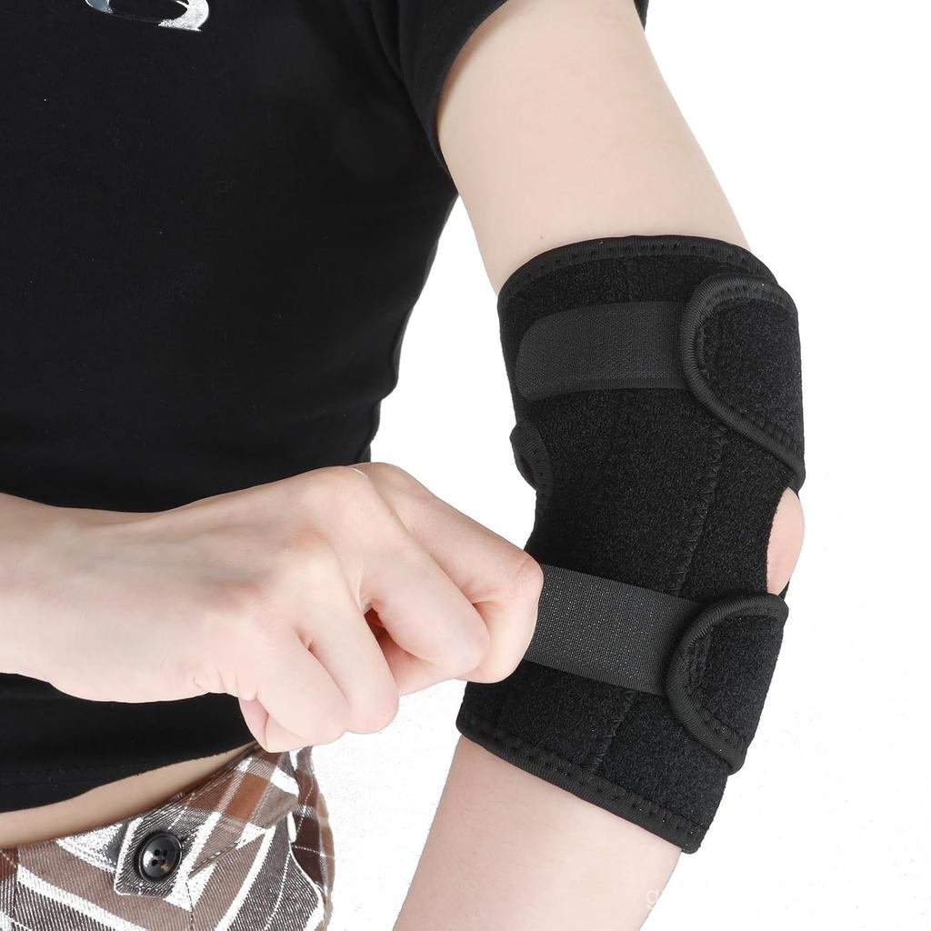 WY LIGHTING LEVEL Unisex Elbow Pad Bandage, Tennis Elbow Pad Có thể điều chỉnh Elbow Pad Bandage, Th
