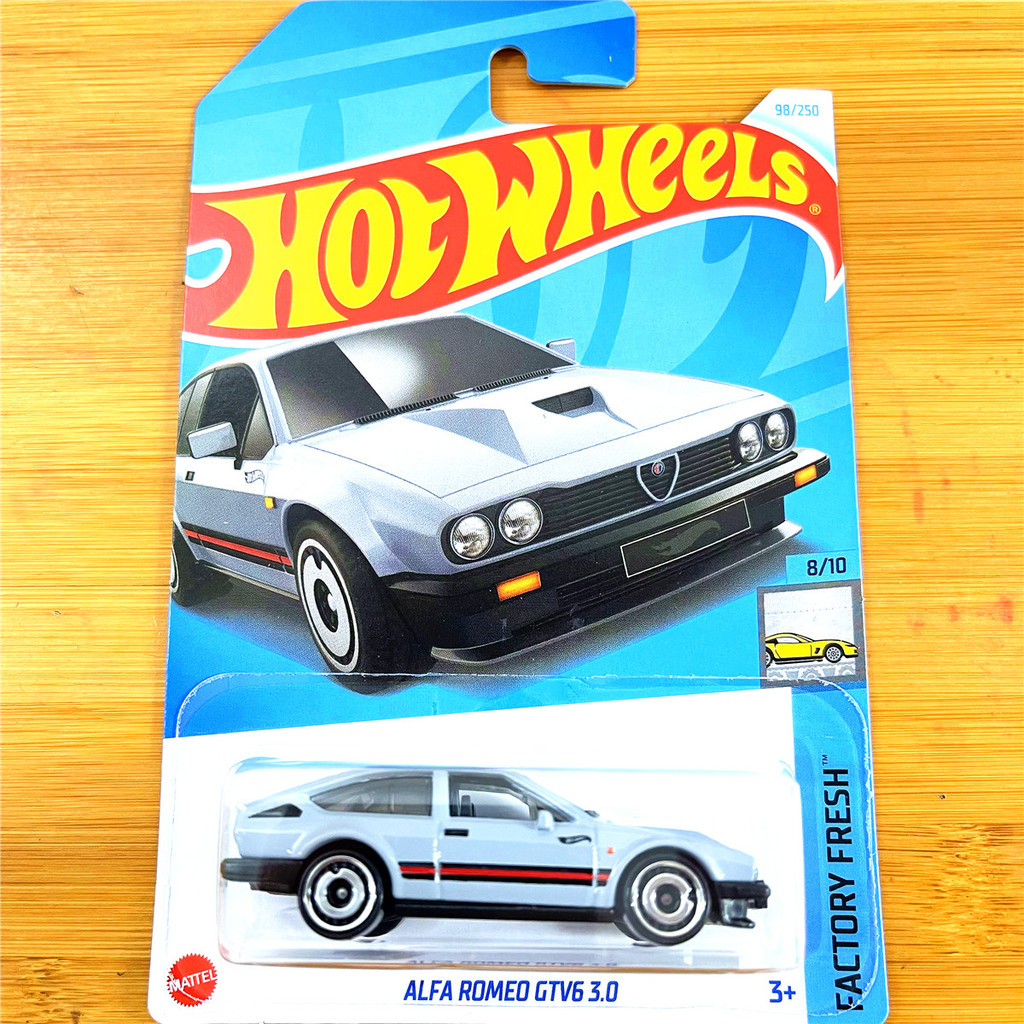 HOTWHEELS Hot Wheels Hợp Kim Xe Thể Thao Nhỏ Mẫu 24DQ Lô ALFA ROMEO Alpha ROMEO GRV