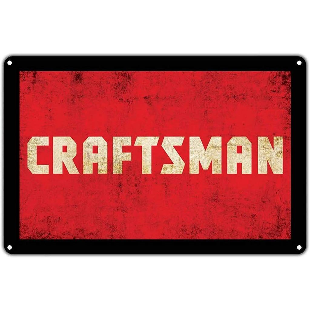 HCHANA Craftsman Dụng Cụ Điện Handyman Vintage Retro Kim Loại Trang Trí Tường Nghệ Thuật Shop Người 