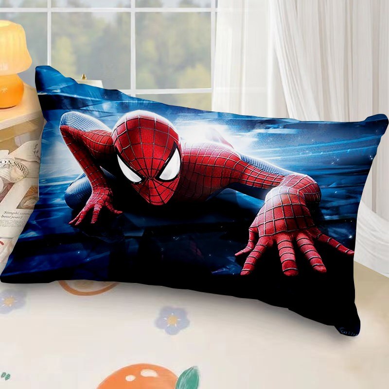 Người Nhện Anh Hùng Thám Hiểm Gối Marvel Phim Trẻ Em Ngủ Gối Đệm Hình Chữ Nhật Quà Tặng Sinh Nhật