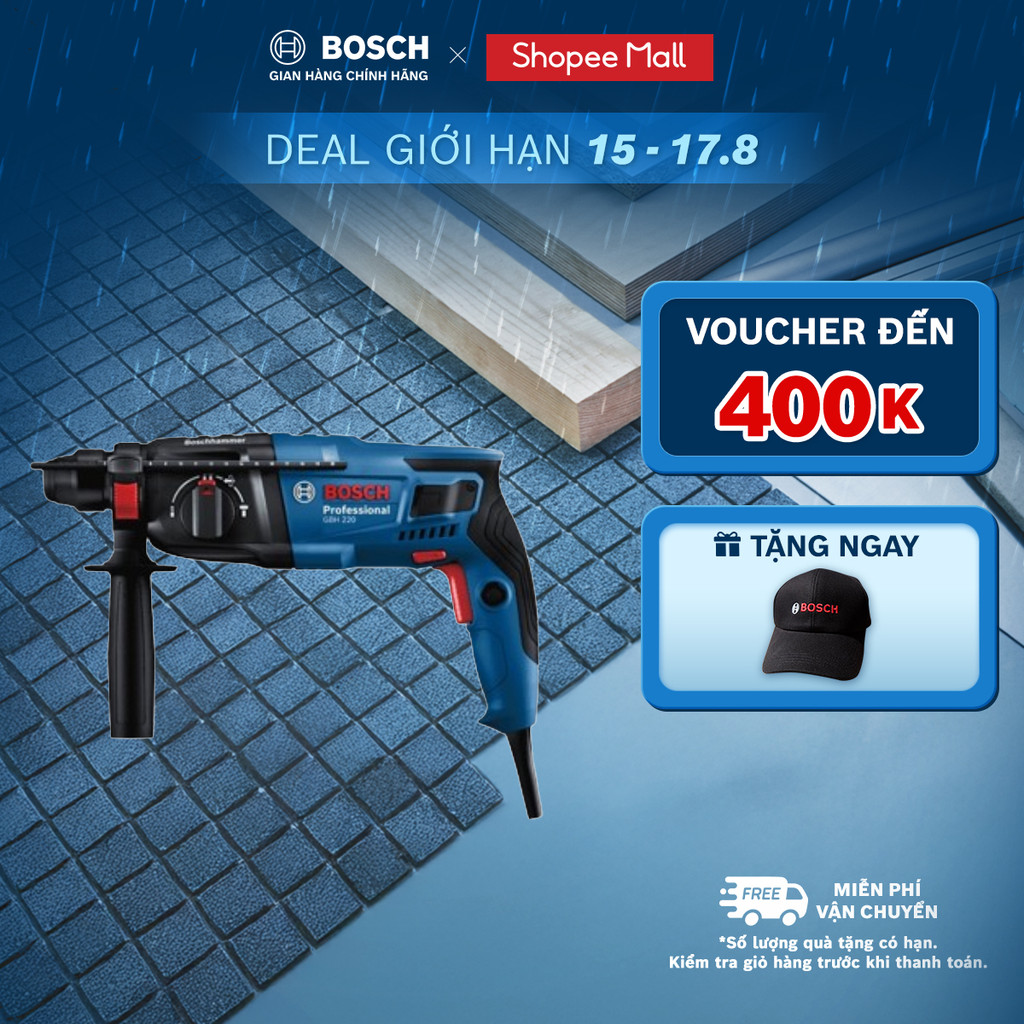 Máy khoan búa Bosch GBH 220
