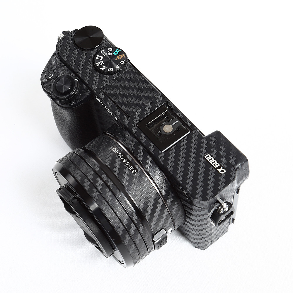 Thích Hợp Cho Sony a6000 a6300 a6400 Ốp Lưng 16-50 Ống Kính Miếng Dán Bảo Vệ Camera Miếng Dán Da