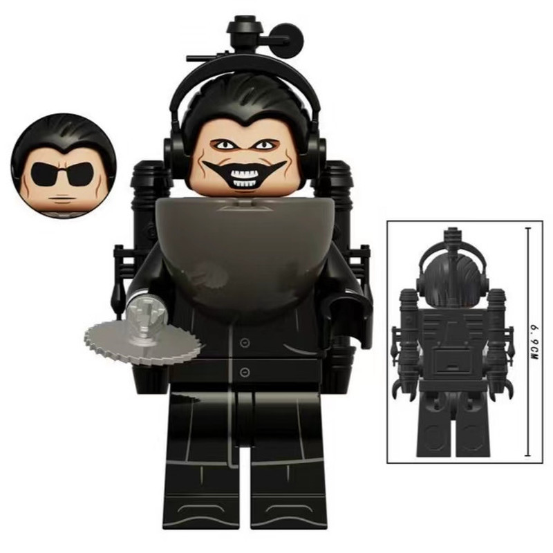 Tương thích với Lego Toilet Man Vs Monitor Doll Titan Loa Man và TV Man Hình Lắp Ráp Khối Xây Dựng Đ