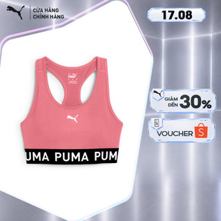 Áo Ngực Tập Luyện PUMA Nữ 4KEEPS STRONG BRA - MID Wild Pink Màu Hồng