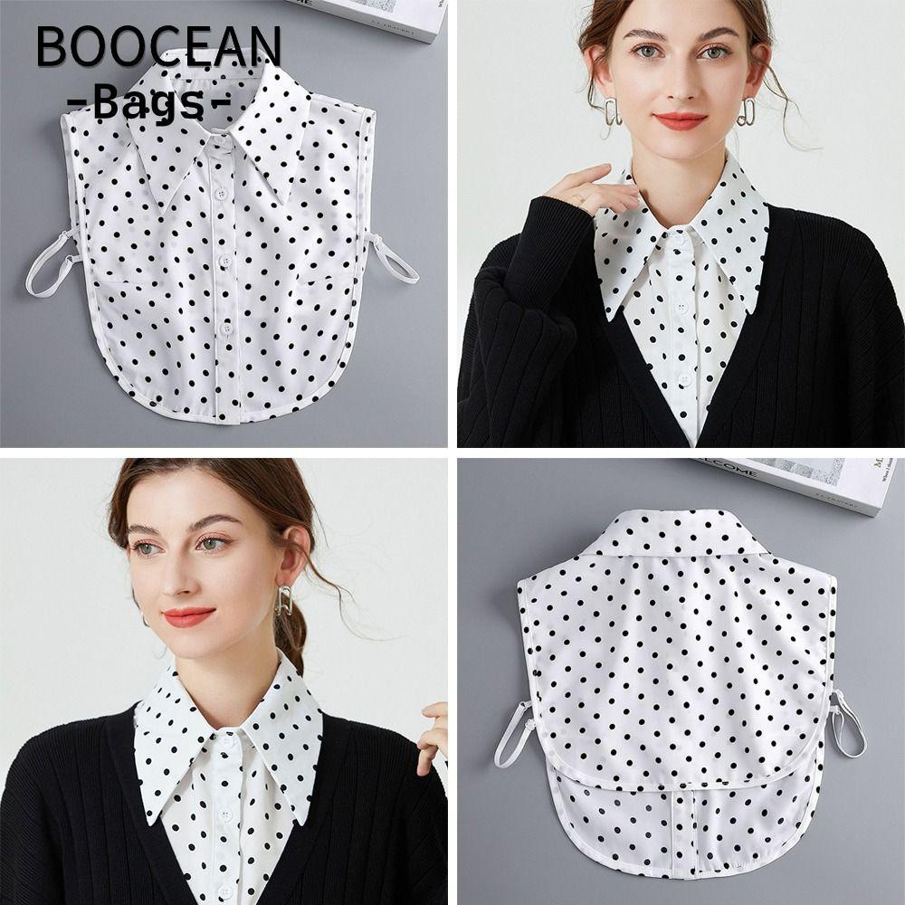 Cổ áo giả BOOCEAN, Cổ áo giả chấm bi có thể tháo rời, Cổ áo nữ