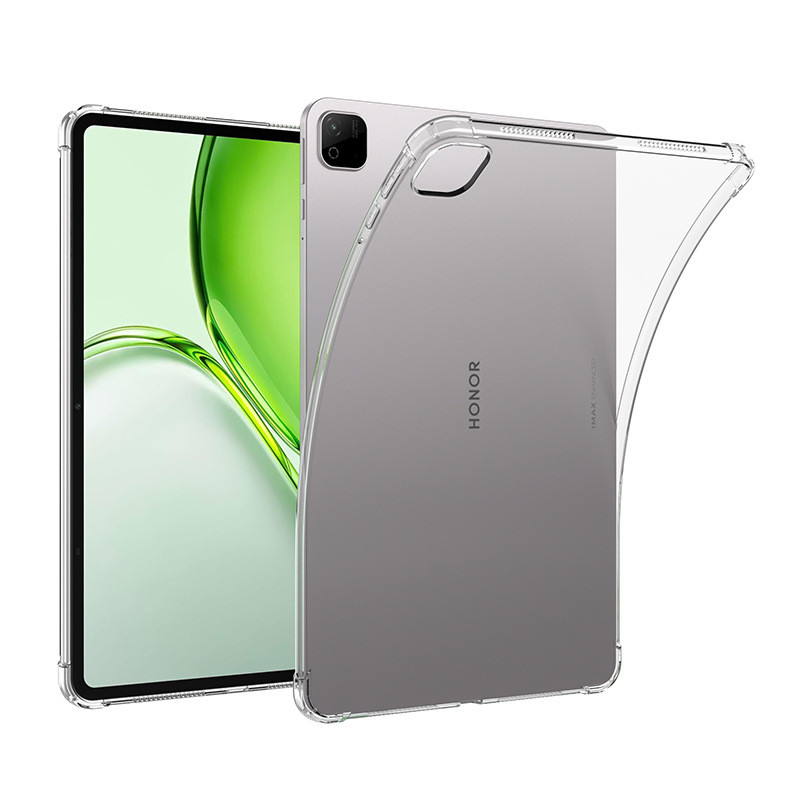 Dành Cho Honor Pad X9 Max 2026 YAG-W09 Ốp Lưng Trong Suốt Túi Khí Mềm TPU Bảo Vệ Chống Sốc Capa Fund