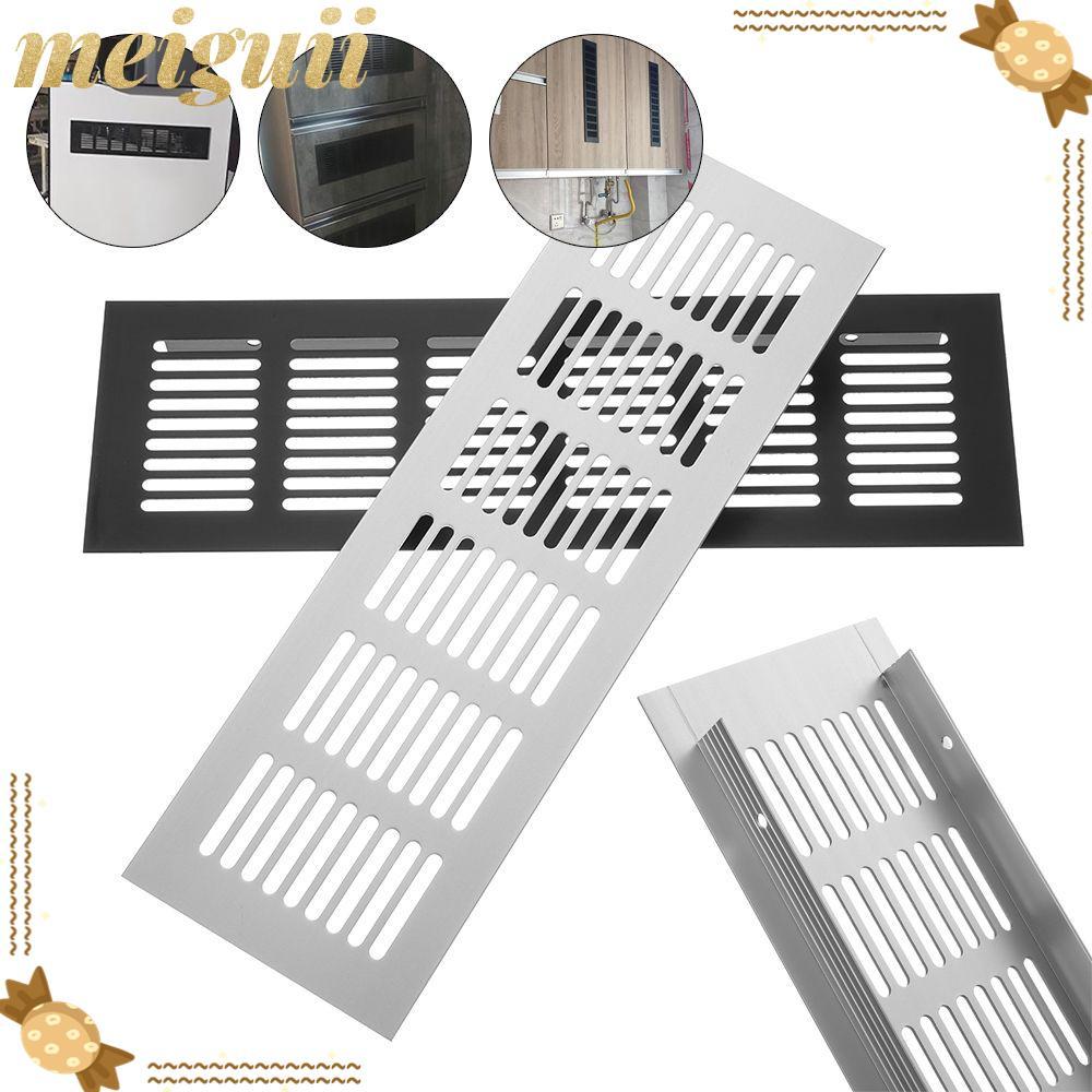 MEIGUII Lỗ Thông Hơi Bao Grommet Nhà Tủ Quần Áo Giày Louver Hợp Kim Nhôm Lỗ Đồ Trang Trí