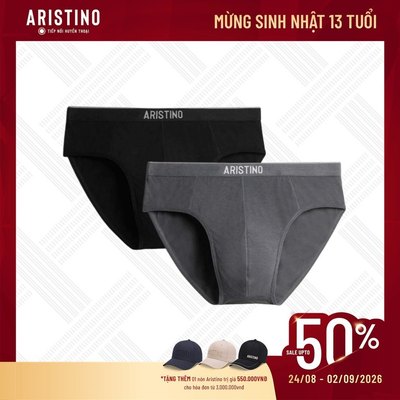 [Combo 2] ARISTINO Quần Lót Nam Briefs Bamboo ABF005EXP02 Mềm Mại Kháng Khuẩn Thoáng Khí Thấm Hút Mồ Hôi