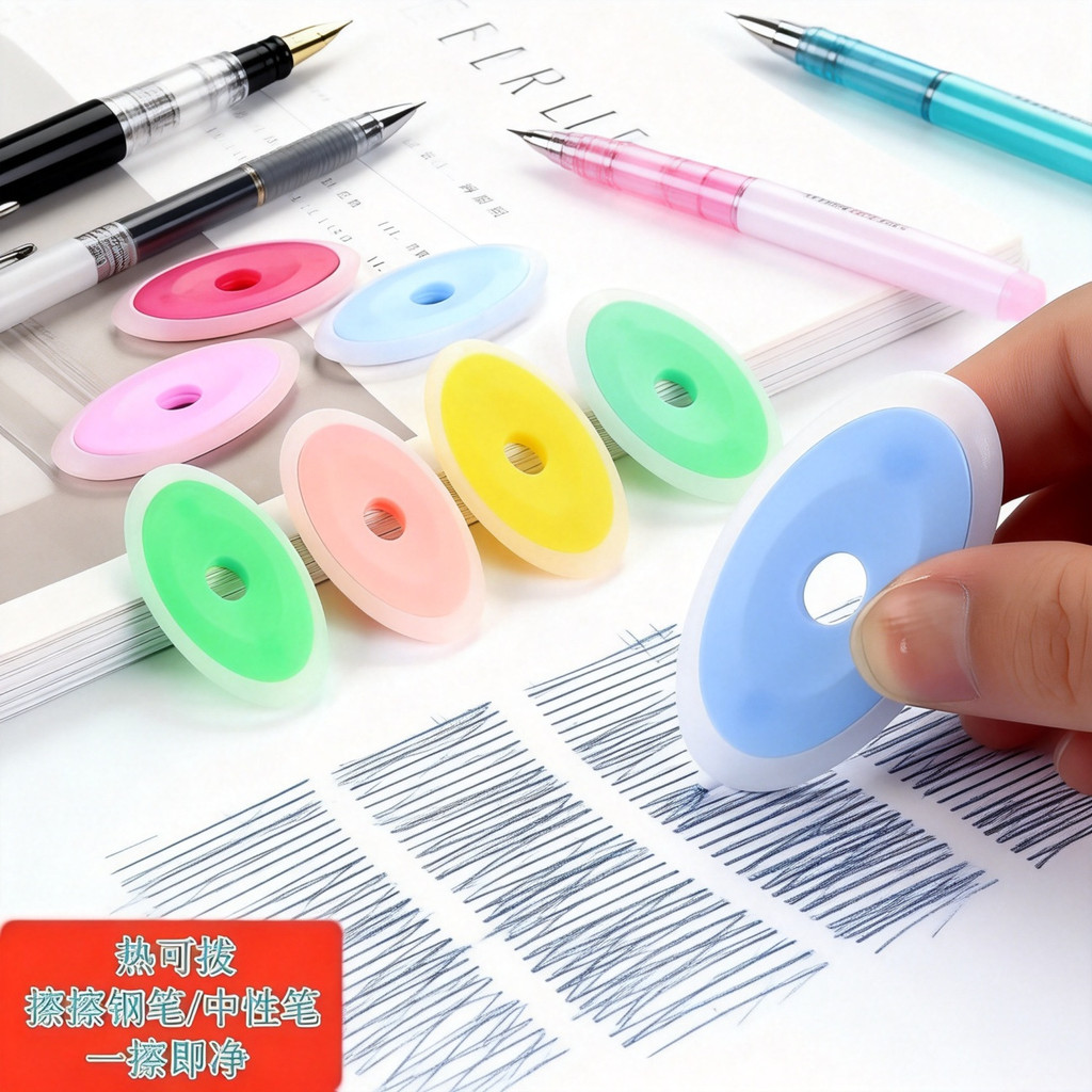 [Easy Eraser 5 Cái Pack] Erasable Refill Eraser Eraser Pen Eraser Gel Pen Eraser Gel Pen Chuyên dụng