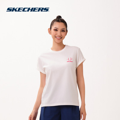 Áo Thun Tay Ngắn Nữ Skechers CNY Short Sleeve Tee - SL126W529-00QF