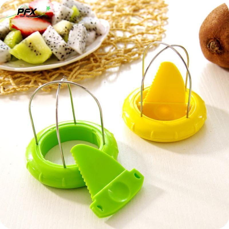 PFX Kiwi Peeler Chuyên Nghiệp Kiwi Cutter Kiwi Dụng Cụ 2 Trong 1 Thép Không Gỉ Kiwi Fruit Peeler Kiw