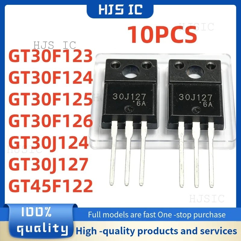 5 Chiếc GT30F123 GT30F124 GT30F125 GT30F126 GT30J124 GT30J127 GT45F122 TO-220F IC 30F123 30F124 30F1