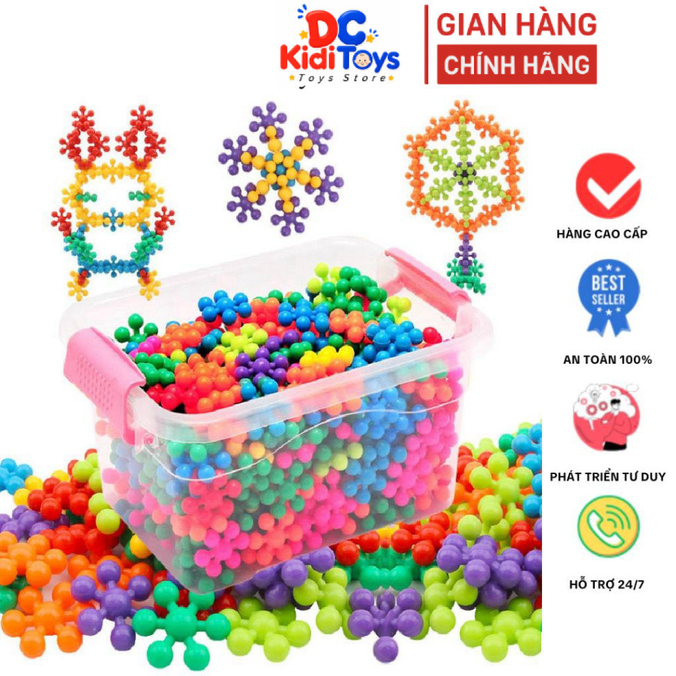 "Bộ Lắp Ghép 3D Hình Hoa Mai 200/400 Chi Tiết Dành Cho Trẻ – Kèm Sách Hướng Dẫn, Phát Triển Tư Duy &