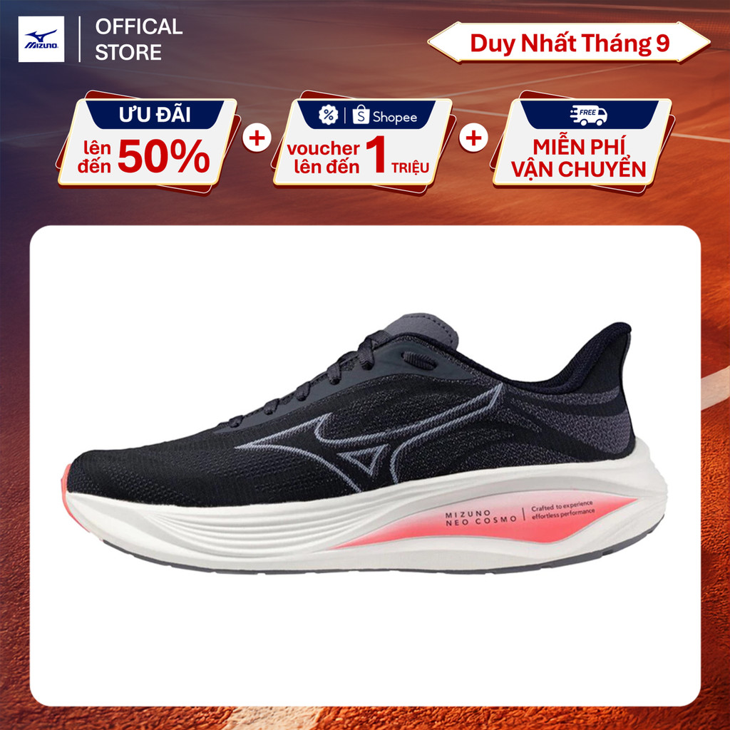 Giày Chạy Bộ Nữ Mizuno Mizuno Neo Cosmo - Đen - J1GD251021
