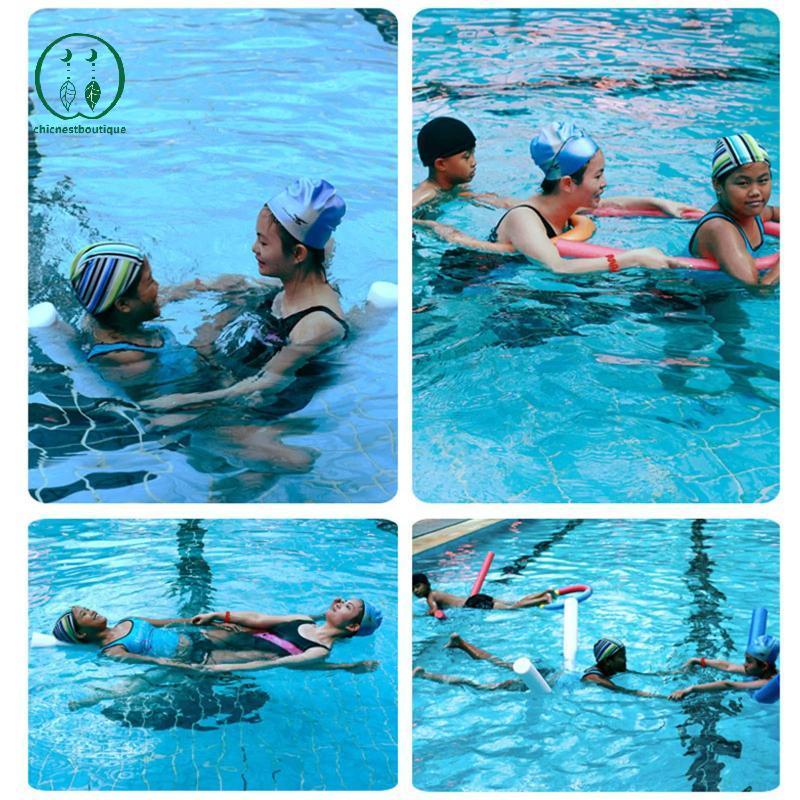 [Chicnest] 65x1500 / 75x1500Swimming Pool Foam Noodle Float Aid Swim Noodles Ring Phao Sti Màu Ngẫu 