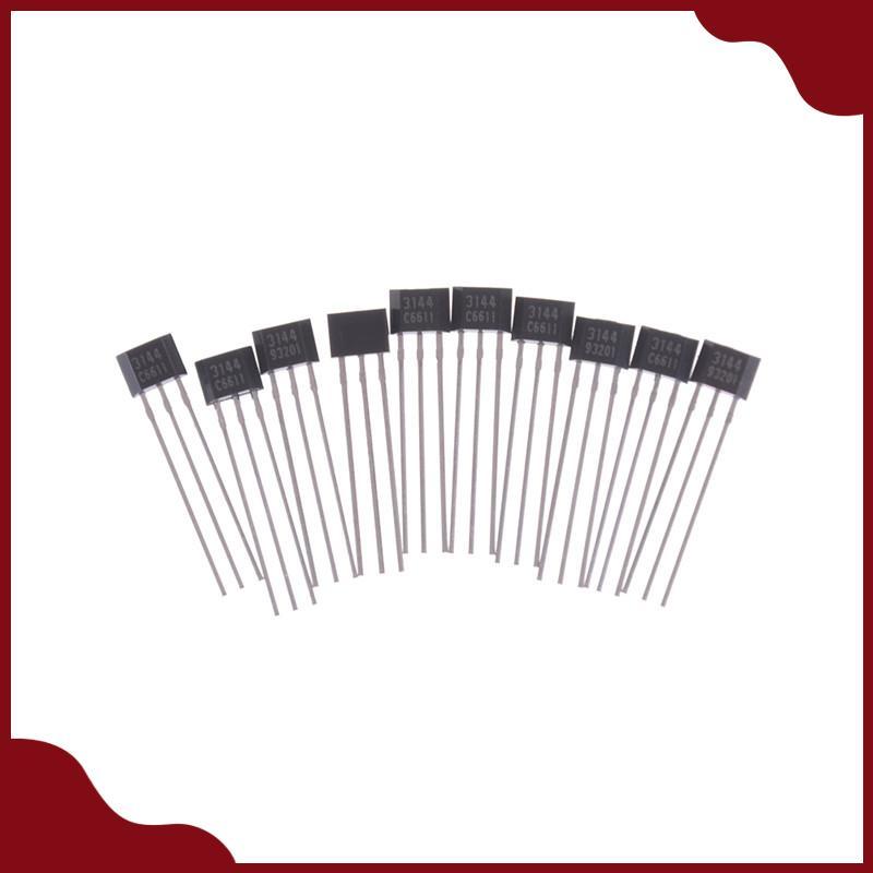 Mới 10 chiếc AH3144E OH3144 3144 Cảm biến hiệu ứng Hall Máy dò từ tính