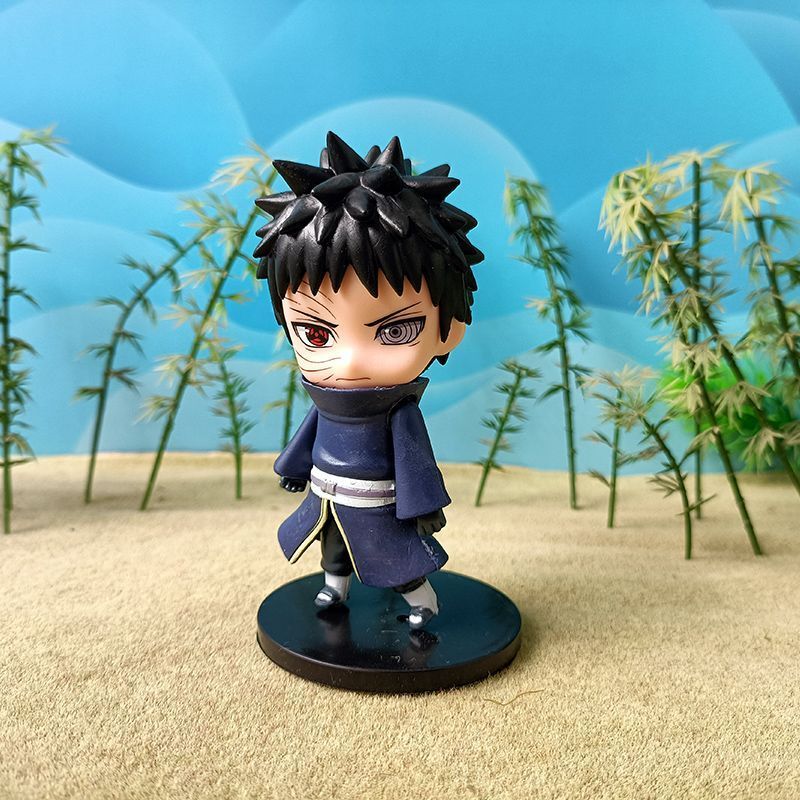 Mô hình mini nhân vật anime Naruto, Gaara, Madara, Obito, Kakashi, Itachi - figure sưu tầm