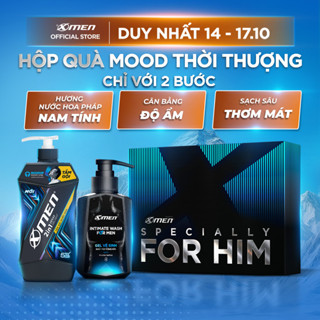 Bộ Quà Tặng Sữa Tắm Gội Nam XMen 610g/630g/650g & Gel Vệ Sinh 100ml - Hương Nước Hoa Nam Tính - Quà Tặng Bạn Trai