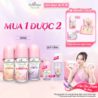 [MỚI] Lăn khử mùi tinh chất Serum Làm Sáng Da và Che Mờ Thâm sau 5 ngày - 100% thiên nhiên dịu nhẹ Enchanteur 50ml