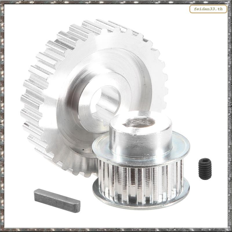 [L W H Y] 2 Chiếc Bánh Răng Ròng Rọc Đồng Bộ Kim Loại Đai Động Cơ Bánh S Cj0618 Máy Tiện Mini, Bánh 
