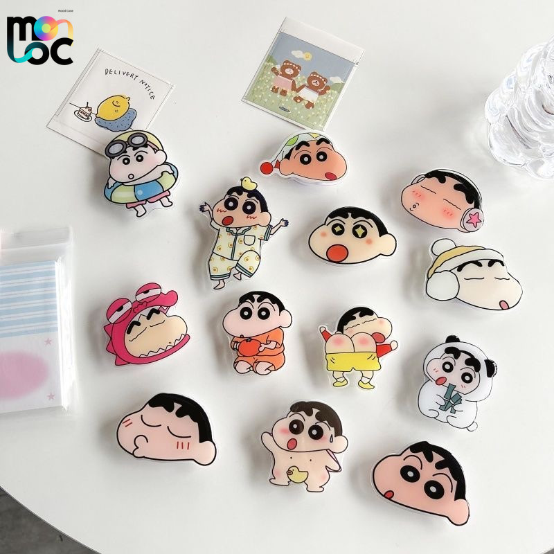 Hoạt Hình Dễ Thương Giá Đỡ Ngộ nghĩnh Giá Đỡ Crayon Shin-chan Đứng Gấu Vòng Tay Hello Kitty Trái Tim Đứng