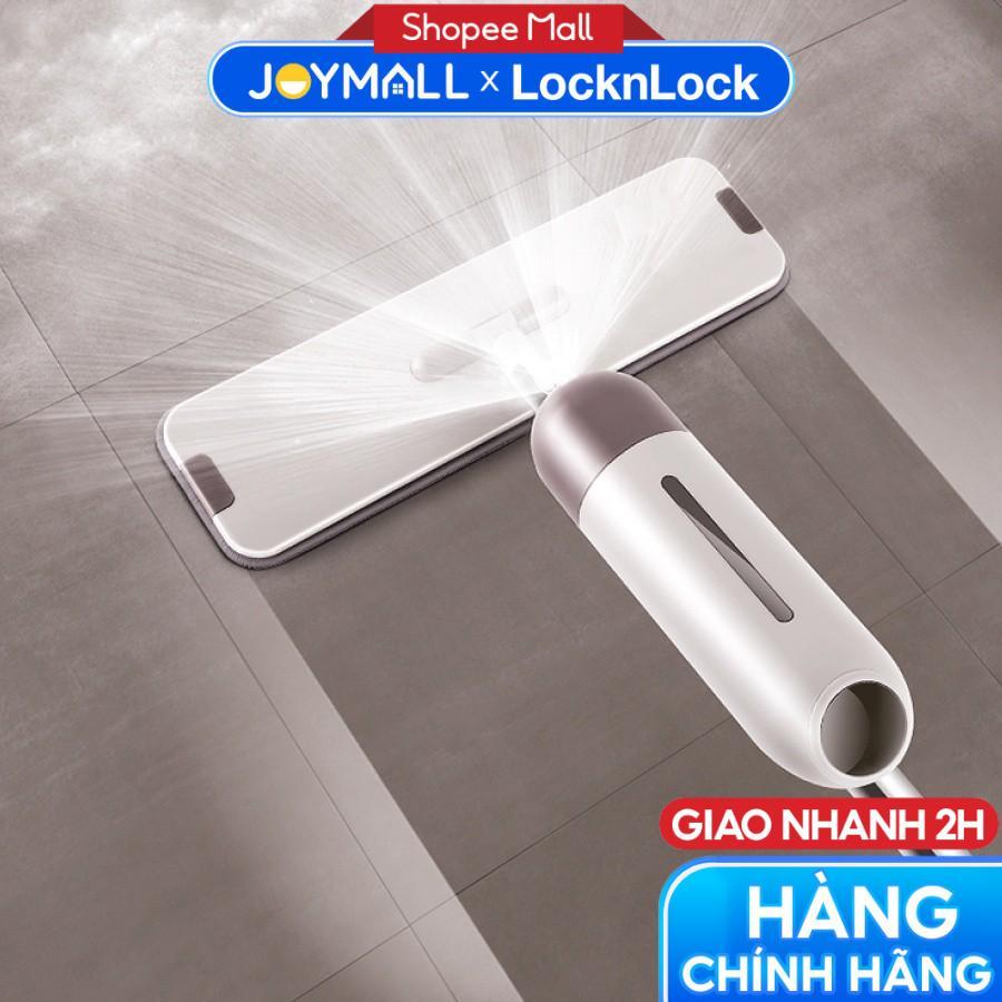 Cây Lau Nhà Xịt Nước LocknLock Capsule Spray Mop ETM472, Hàng Chính Hãng, Phun Nước Diện Rộng - JoyM