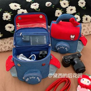 Mới Hello Cat Fuji xs20xt5 Canon r50 Sony zve10 Túi đựng máy ảnh Polaroid Túi đeo vai20251025