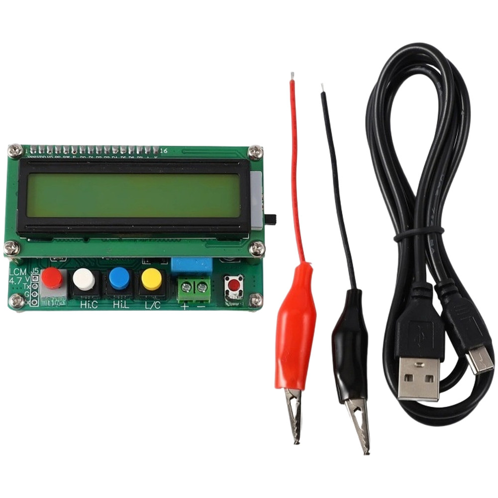 CHO Đồng hồ đo điện dung vạn năng kỹ thuật số LC100A có màn hình LCD