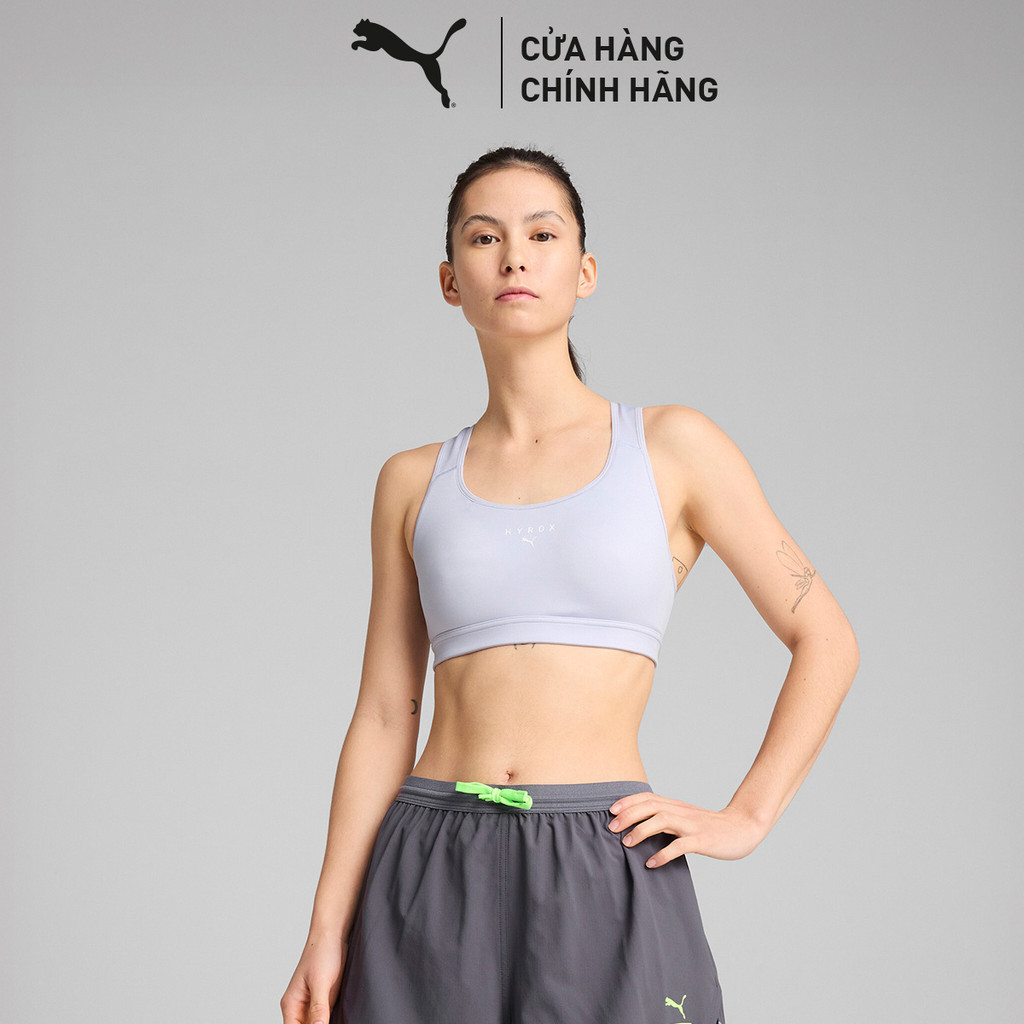 Áo Ngực Tập Luyện PUMA Nữ W HYROX Mid Impact Bra