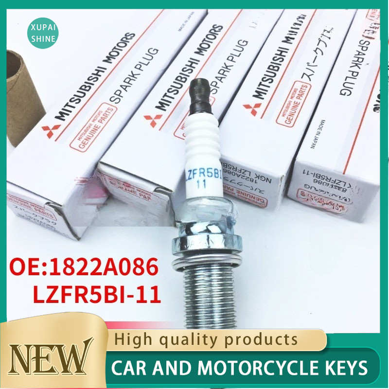 Bugi Iridium1822A086 / NGK LZFR5BI-11 cho Mitsubishi Mirage G4 Attrage Xpander Hatchback Lancer Colt