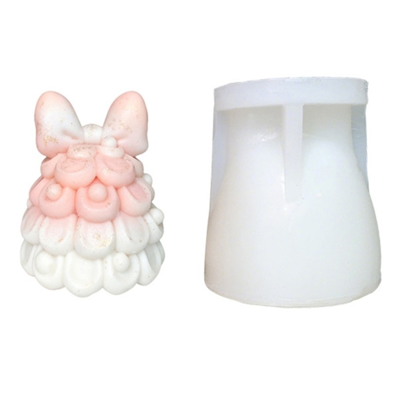 Ooh Giáng Sinh Khuôn Silicon Nơ Lễ Hội Cây Khuôn Silicon Cho Nhựa Nghệ Thuật Xà Phòng Handmade Làm B