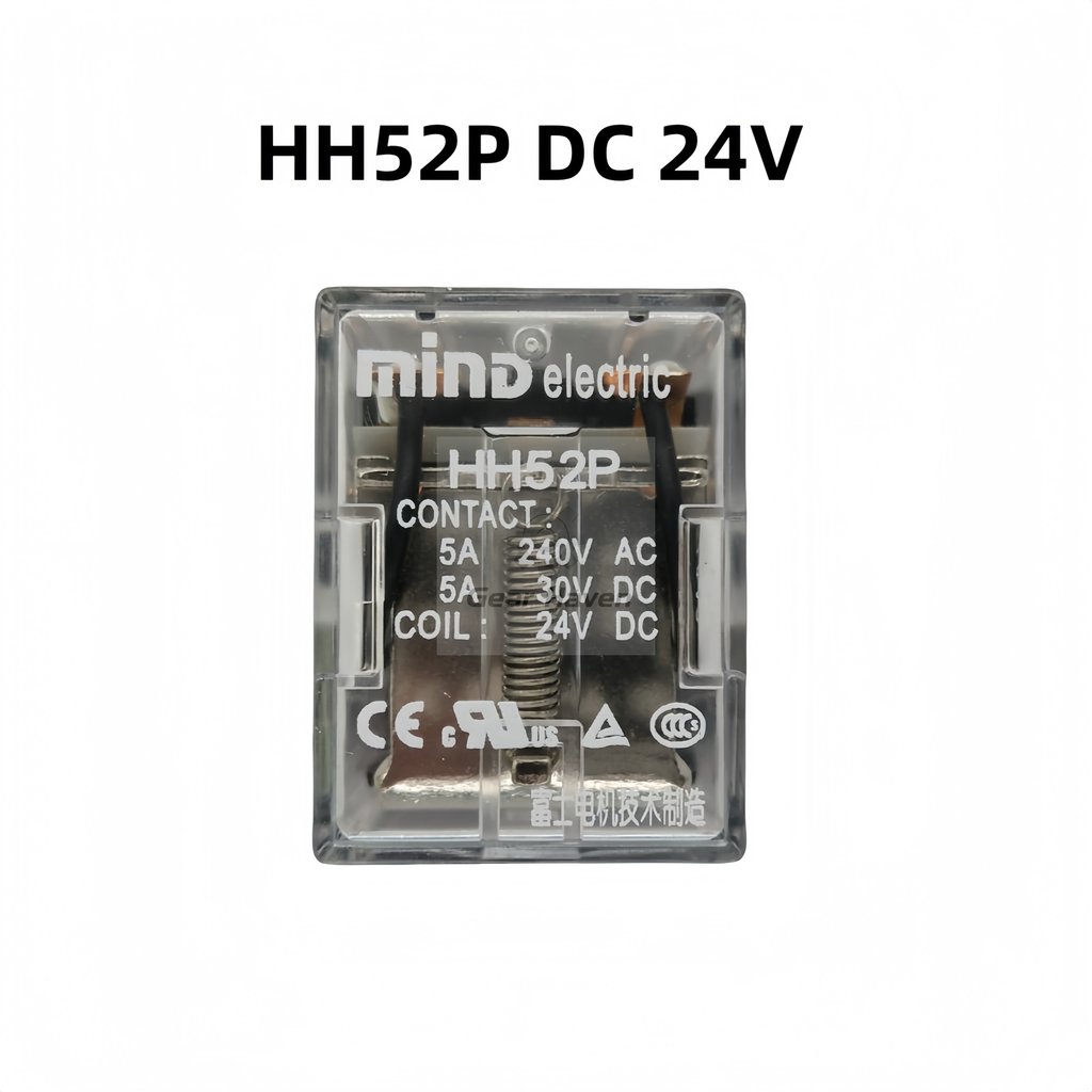 Rơle MIND HH52P HH52P-L HH52P-FL HH52PC có đế TP58X