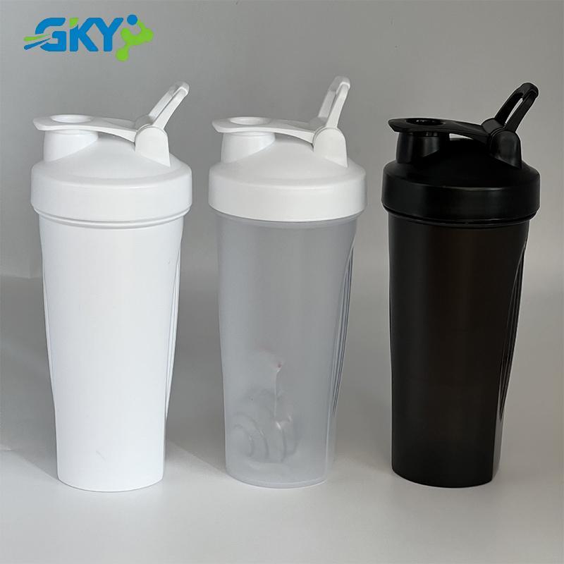 GKY 600ml Protein Shaker Chai Protein Bột Lắc Cốc Tập Gym Ffitness Shaker Cân Di Động Nước Slushy Cu