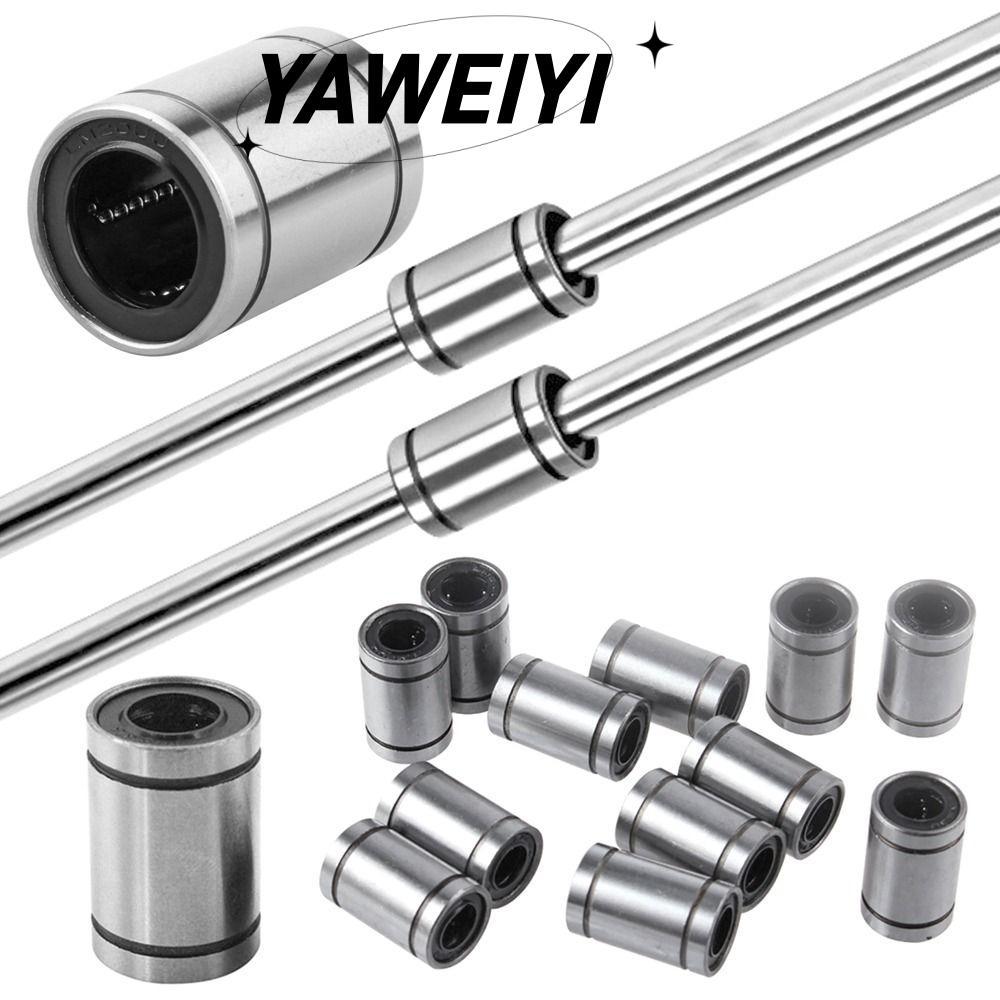 Thép ống lót YAWEIYI Bền cho máy in CNC Phần LM3UU LM4UU LM5U LM6UU